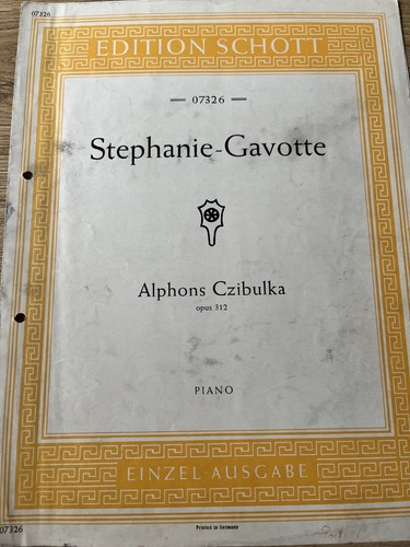 Czibulka stephanie gavotte - -,