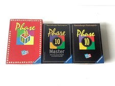 3 x Phase 10 Kartenspiel Master Würfel (Dice) Original Ravensburger Spiel Paket