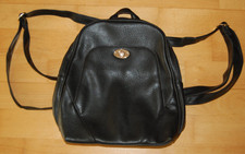 Rucksack Damen schwarz ca. 30cm x 30cm