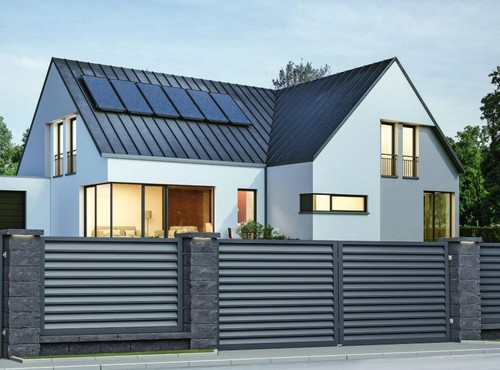 Einfahrtstor set 5m - einfahrtstor, 1.5