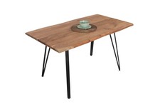 Esstisch Baumkante 120 x 80 cm