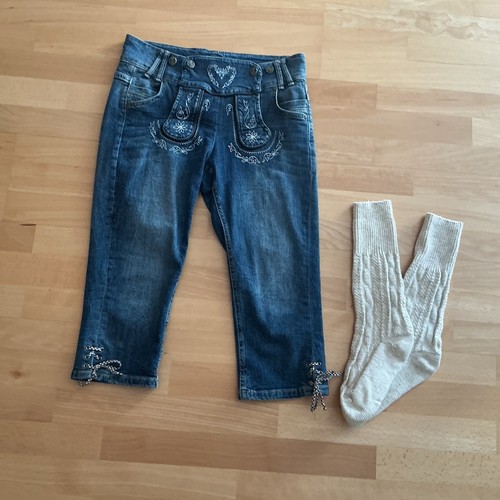 Trachten jeans 34 36 - gr., 34-36
