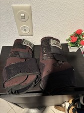 Braune Fesselkopf Gamaschen