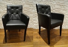 Glanz Schwarz Echtleder