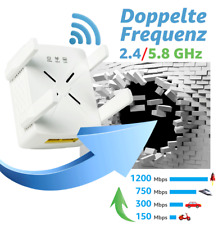 1200Mbps Wifi Verstärker WLAN Repeater Router Range  Signal Access Point Booster