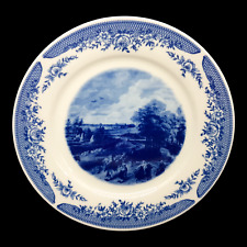 Wandteller Kahla Porzellan Rubens 1577 bis 1640 DDR Teller Blaue Blume Teller