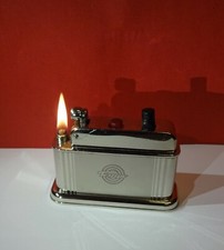 Original altes BeBe Tischfeuerzeug Benzinfeuerzeug TEMPO WERK Rarität Brennt!