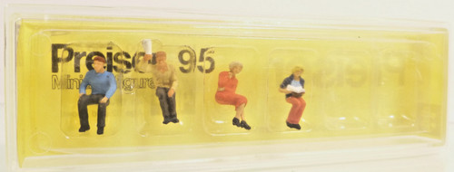 Preiser figuren sitzende - h0,