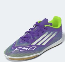 Adidas Unisex Kinder F50 Club 1,5 UK Kind, Purple Rush Cloud White Lucid Lemon 