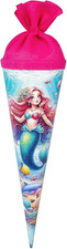 93 162 Geschwistertüte Prinzessin Aquarina, Schultüte mit Meerjungfrauenmotiv, L