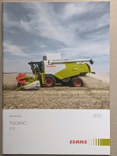 Claas Tucano 570 Mähdrescher Prospekt Traktor Bulldog Schlepper