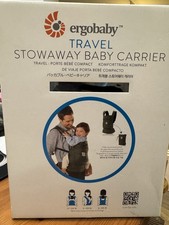 Ergobaby Travel Urban Chic Baby Carrier ,NEU, Babytrage, Grau