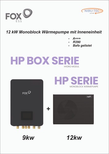 Fox ess monoblock wärmepumpe - monoblock,