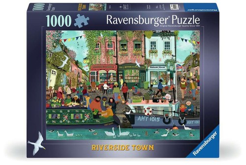 Ravensburger puzzle stadt - stadt, am