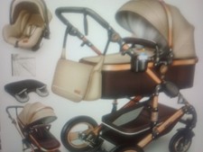 Kinderwagen Komplettset  inkl Babywanne. BUGGY . sport u Autositz Fußsack Wickel