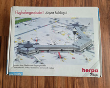 Herpa Wings 519687 Flughafengebäude 1 Airport Buildings 1 / Maßstab 1:500 OVP