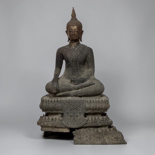 Alte siam buddha skulptur - buddha,