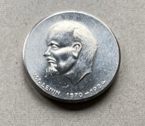 Ddr mwdaille lenin - mwdaille, 35mm