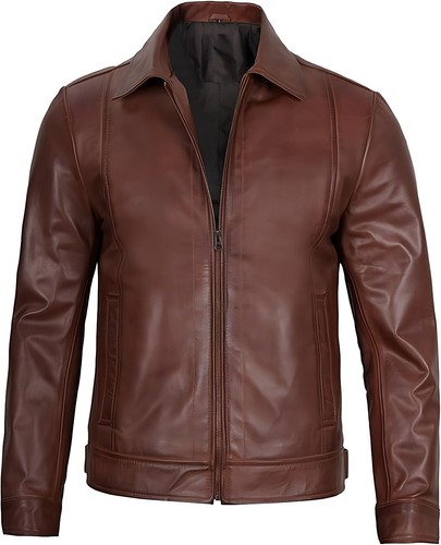 Herren lederjacke schwarz - herren,
