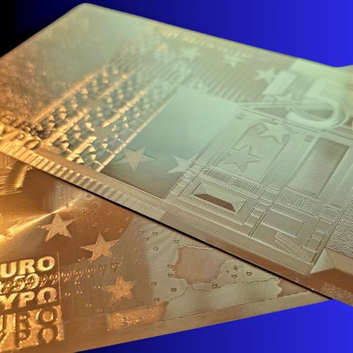 Banknote karat gold 50 - gold,
