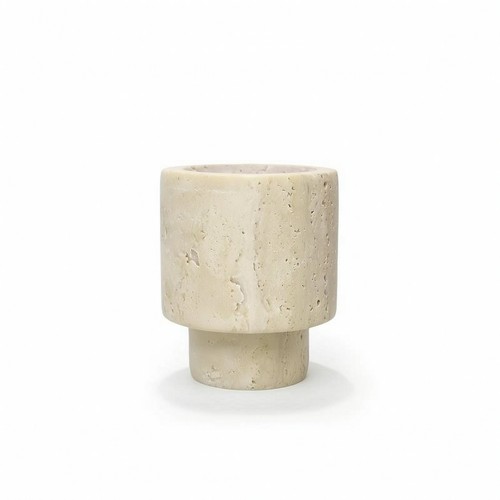 Vase aus travertin modern - vase,