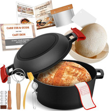 Gusseisen Brotbackform Set