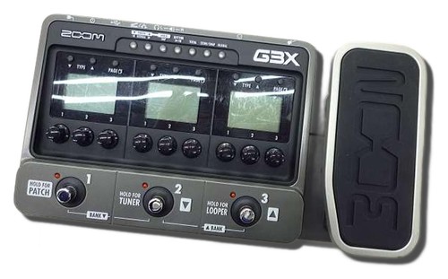 Zoom g3x multi effektprozessor - zoom, multi-effektprozessor