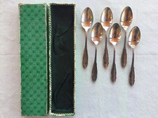 6 Löffel versilbert mit 90er