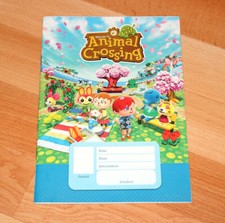 2013 Animal New Leaf Nintendo 3DS Rare Promo Notebook with Stickers Set