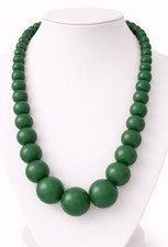 Boho Statement Kette Holz