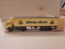 Modellautos 1 87 Mercedes Benz Koffersattelzug "Küppers Kölsch" von Roskopf