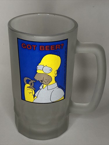 The simpsons glas krug - glas, got