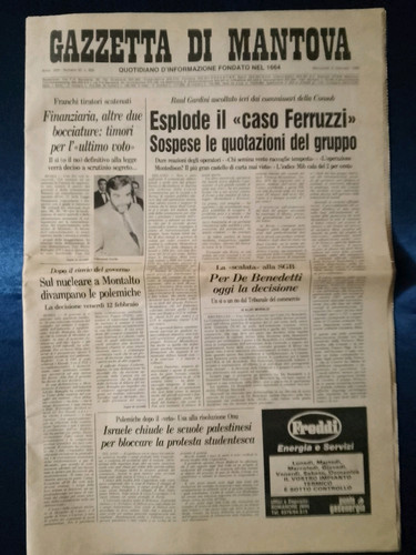 Gazzetta mantova jahr - '', di