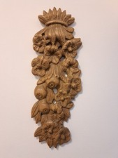 Vintage Holzrelief - Wandbild