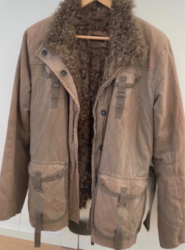 Toni gard lammfelljacke braun - lammfelljacke,