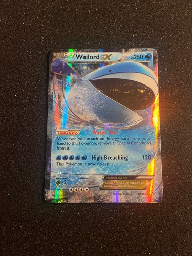Wailord 160 holo ex rare - ex,