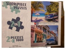2x 1000 Teile Puzzle Kuba