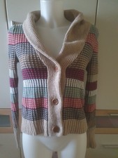Hilfiger Denim Strickjacke Cardigan Gr.S bunt