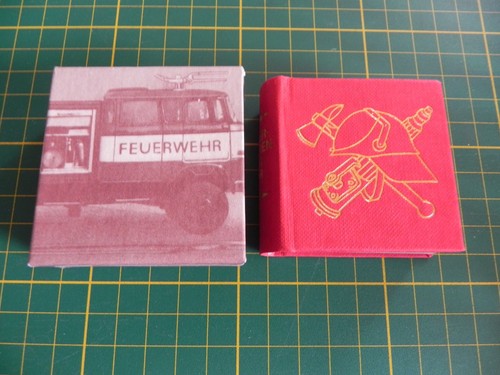 Ddr feuerwehr mini buch - mini,