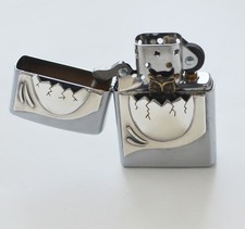 Zippo 2003 Eule Ei Owl Trick