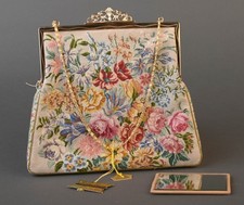 Petit-Point Handtasche Tasche