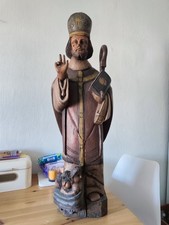 Holzskulptur Holzfigur Saint