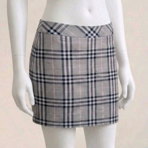 Burberry rock grau kariert - rock,