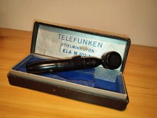 UNTESTED! TELEFUNKEN ELA M 102/1 MICROPHONE vintage (No guarantees.)