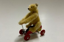 STEIFF-TIER ORIGINAL MIT KNOPF IM OHR / TEDDY AUF ROLLER K158 DIE SPENDENAKTION