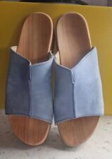 Woody Clogs 41 Damenschuhe Blau Neuwertig kaum getragen
