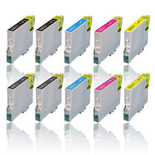 10x Tinte Patronen für EPSON Stylus S20 S21 SX100 SX110 SX115 SX200 SX215 SX410