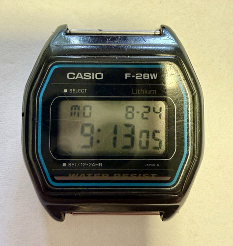 Casio 28w digital - digital, armbanduhr
