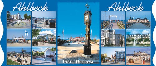 Ahlbeck bedruckte tassen insel - ahlbeck,