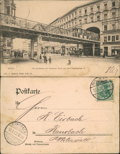Schöneberg berlin durchfahrt - ,